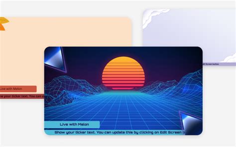 Customize The Look Of Your Broadcast With Themes .